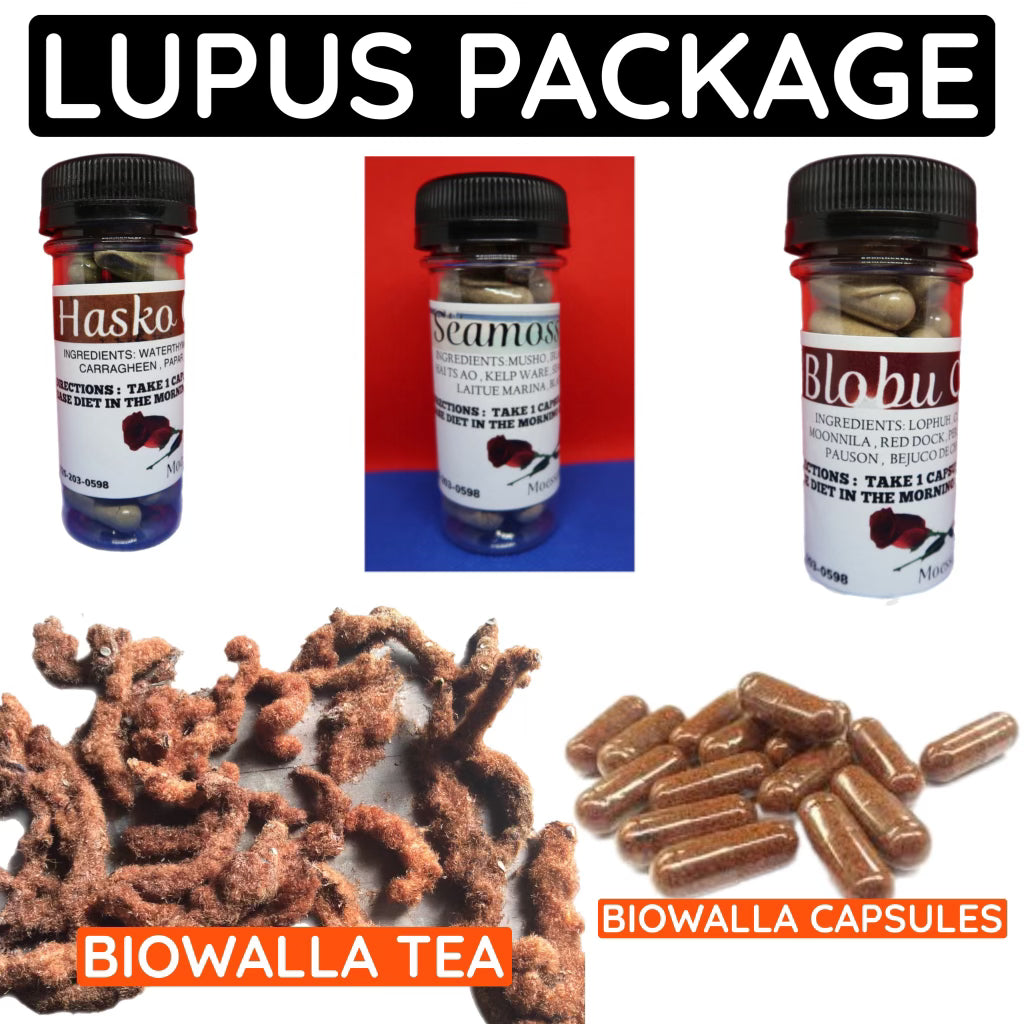 Lupus package + Mimosa , testo , Seamoss raw