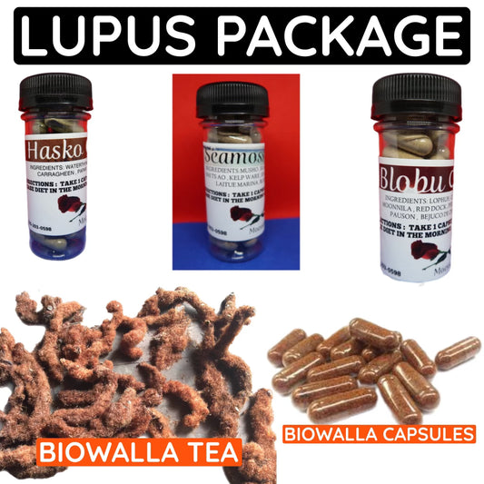 Lupus package + Mimosa , testo , Seamoss raw