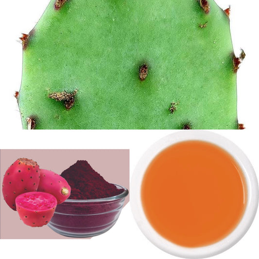 Prickly pear tea powder